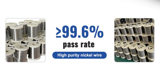 High Temperature Resistance Pure Nickel Wire — Ni200 & Ni201 for Furnace, Thermocouple & Chemical Process 1