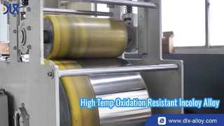 ASTM B409 Standard Precision Incoloy Strip, Anti-Creep Λωρίδα πηνίου κραμάτων υψηλής αντοχής