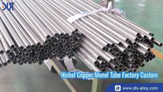 Monel 400 K500 Seamless Tube Nickel Tube Αντιδιαβρωτική θαλασσινό νερό