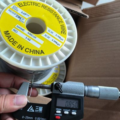 Καλή τιμή Χωρισμένο νικελικό σύρμα Ηλεκτρική αγωγιμότητα Μη μαγνητική αντίσταση στη θερμοκρασία σε απευθείας σύνδεση