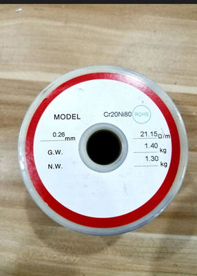 Καλή τιμή Ηλεκτρικό χρώμιο Cr20Ni80 Nichrome 80 νικελίου θέρμανσης καλώδιο αντίστασης σε απευθείας σύνδεση