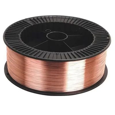 Καλή τιμή 0.8mm Bright Copper Nickel Alloy Wire Spool AWS A5.14 Στερεό σημείο τήξης 1455.C 1kg βάρος σε απευθείας σύνδεση