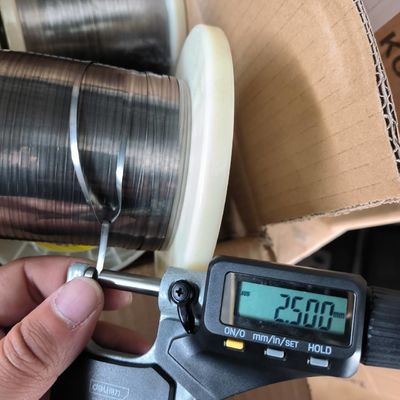 Καλή τιμή 0.025MM Καθαρό νικελικό μεταλλικό σύρμα υψηλή αντοχή σε απευθείας σύνδεση
