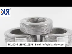 Θερμοκρασία Inconel 625 μονωμένο σύρμα αντίστασης με ματ υφή υφή 1,6 mm 2 mm